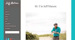 Desktop Screenshot of jeffmatson.net